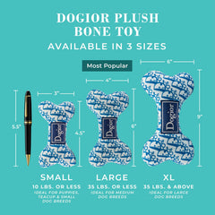 Dogior material peluche suave para juego cómodo y duradero