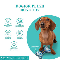 Dogior peluche suave y duradero: ideal para jugar