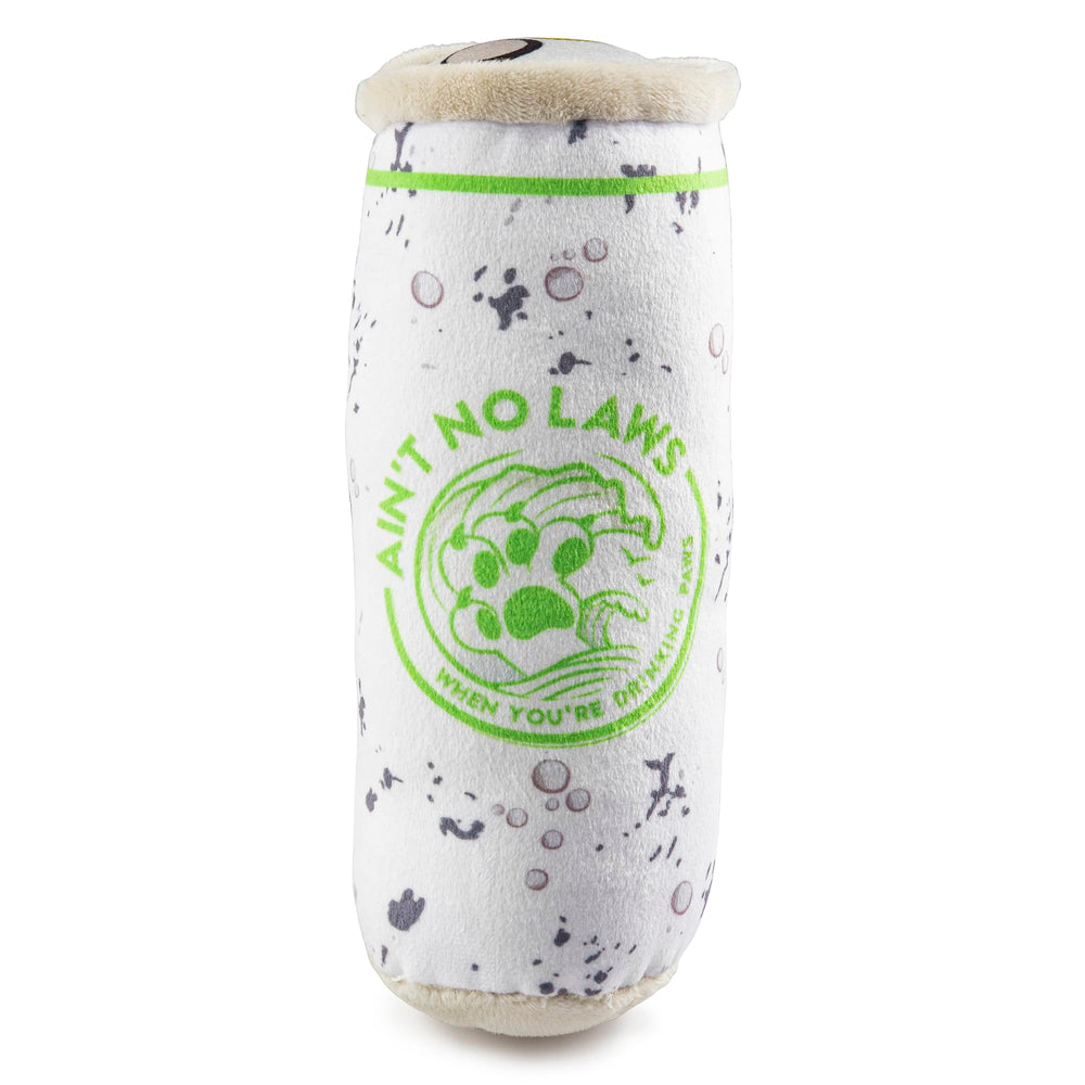 Haute Diggity Dog White Paw Lickety Lime, exterior blanco y verde para juego suave y entretenido.
