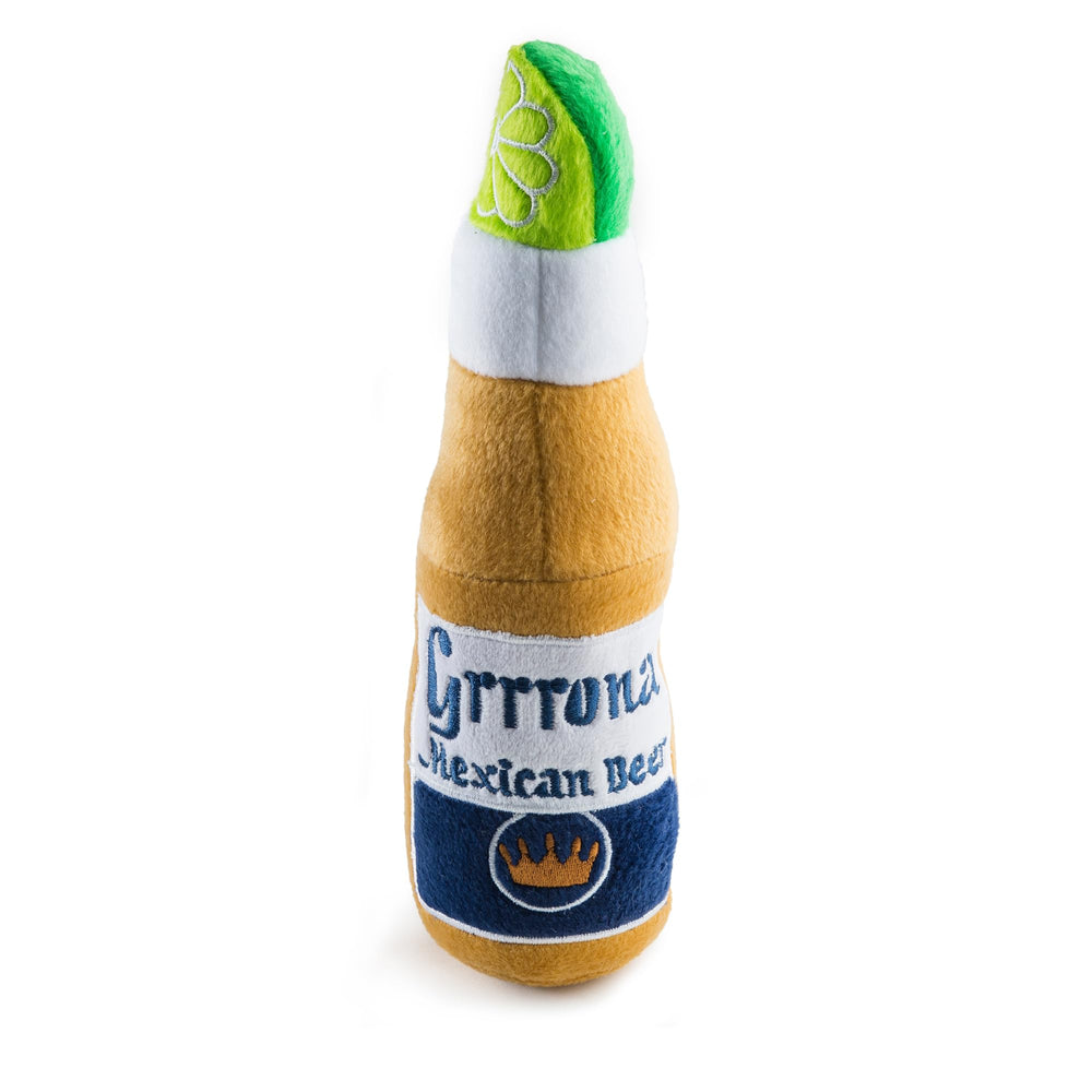 Haute Diggity Dog Grrrona botella-cerveza, juego interactivo para perros