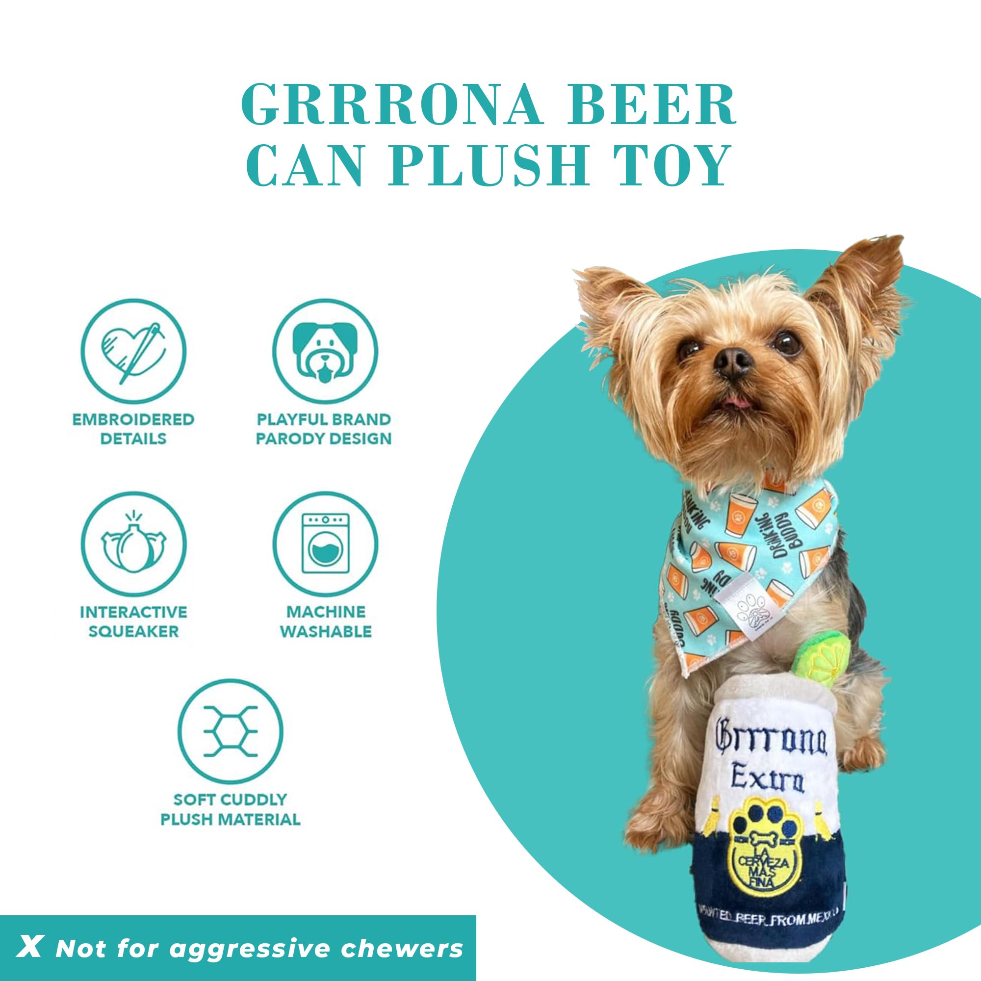 Haute Diggity Dog Grrrona para juego de atracción