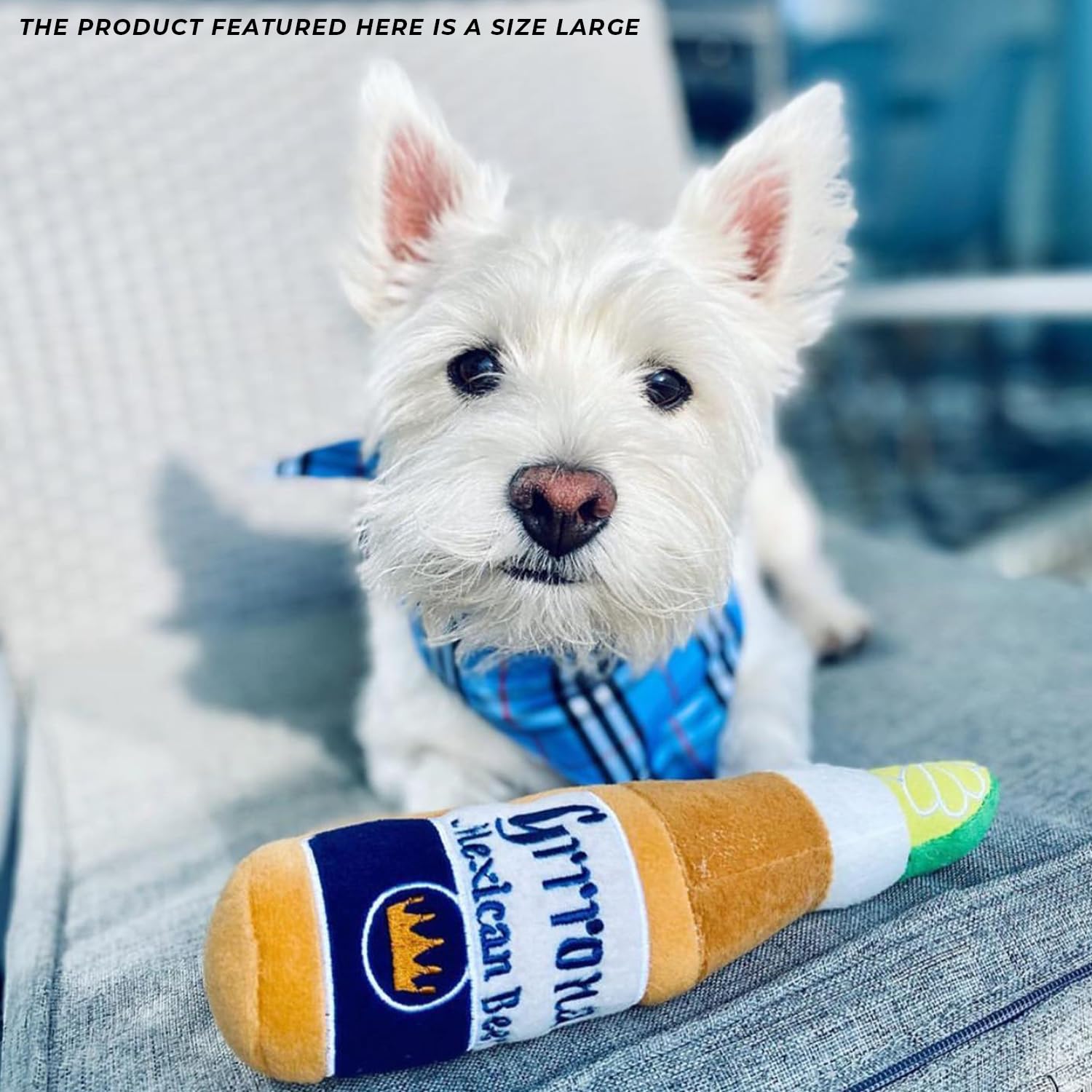 Haute Diggity Dog Grrrona, tamaño grande ideal para lanzamientos