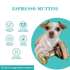 Haute Diggity Dog Juguete con bordado elegante para colección.