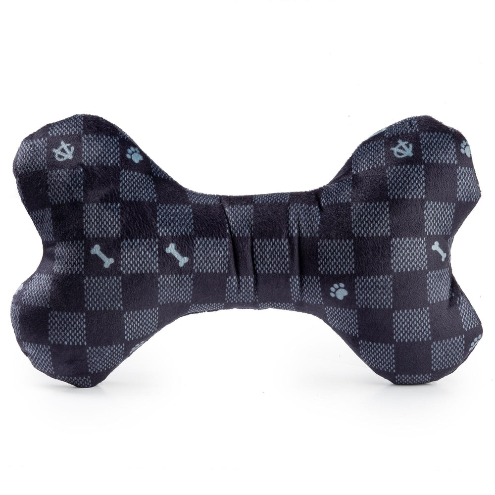 Haute Diggity Dog Juguete parodia cuadro negro, diseño divertido para paseos