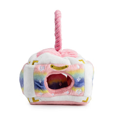 Haute Diggity Dog juguete peluche rosa ombré con monograma para morder y jugar.