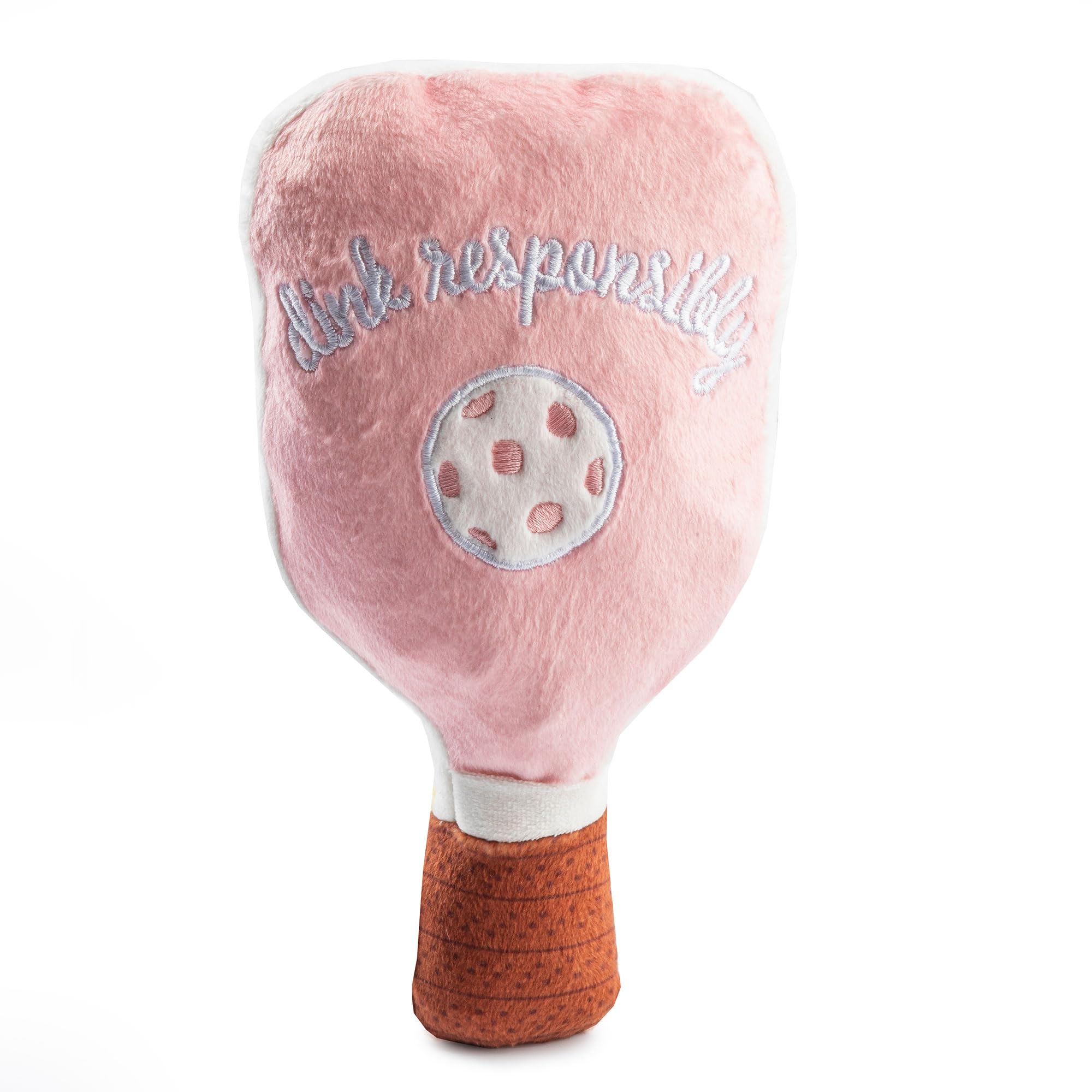 Juguete peluche Haute Diggity Dog con chirriador rosa para estimulación