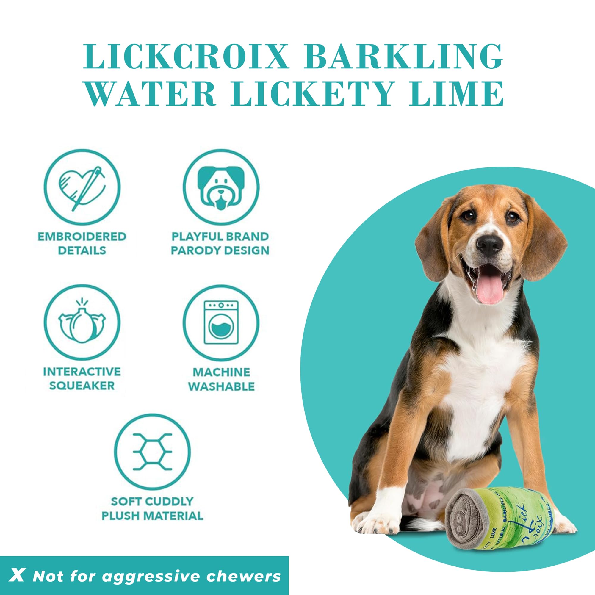 Parodia LickCroix Barkling: diseño divertido que atrae perros y dueños