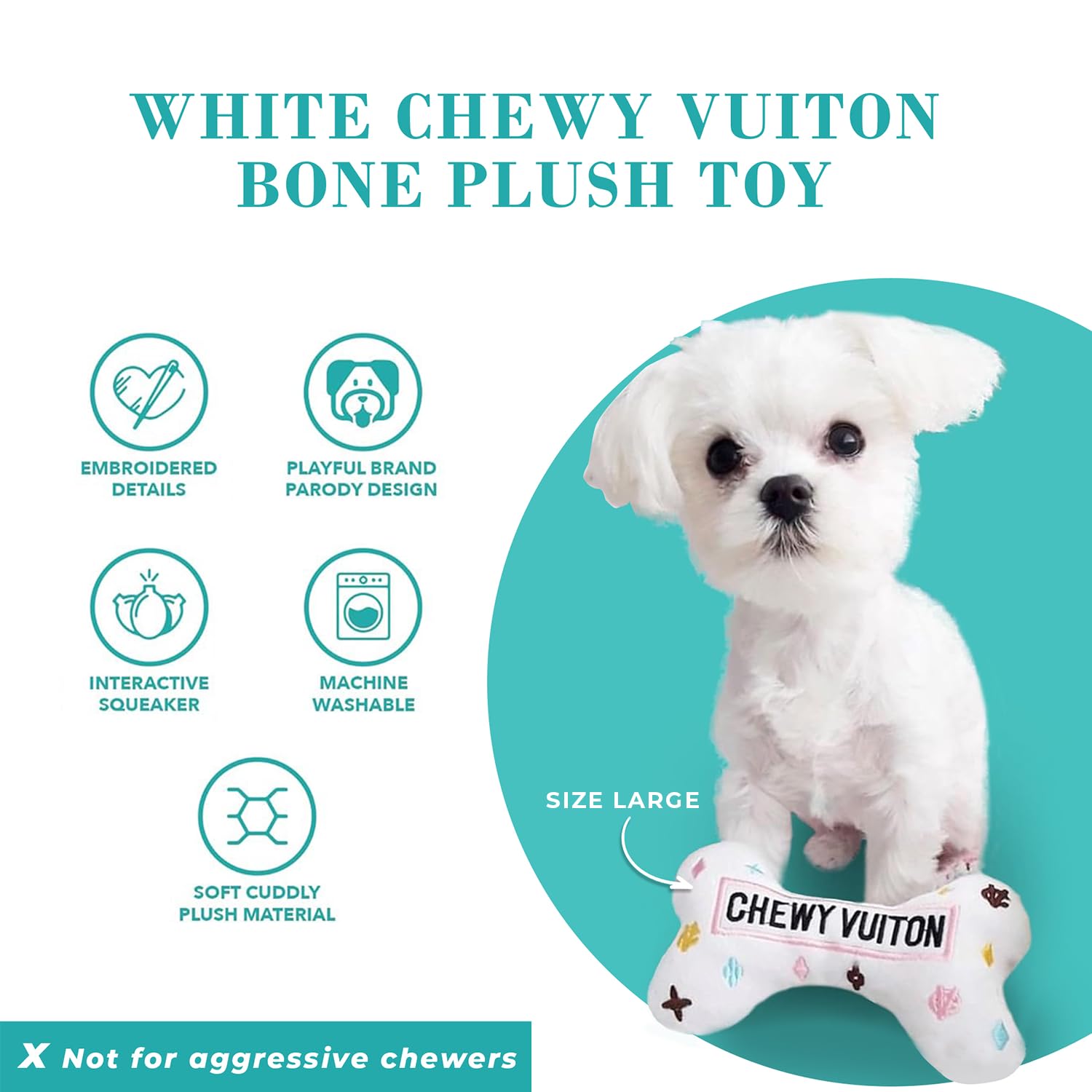 Materiales suaves y duraderos del peluche Haute Diggity Dog
