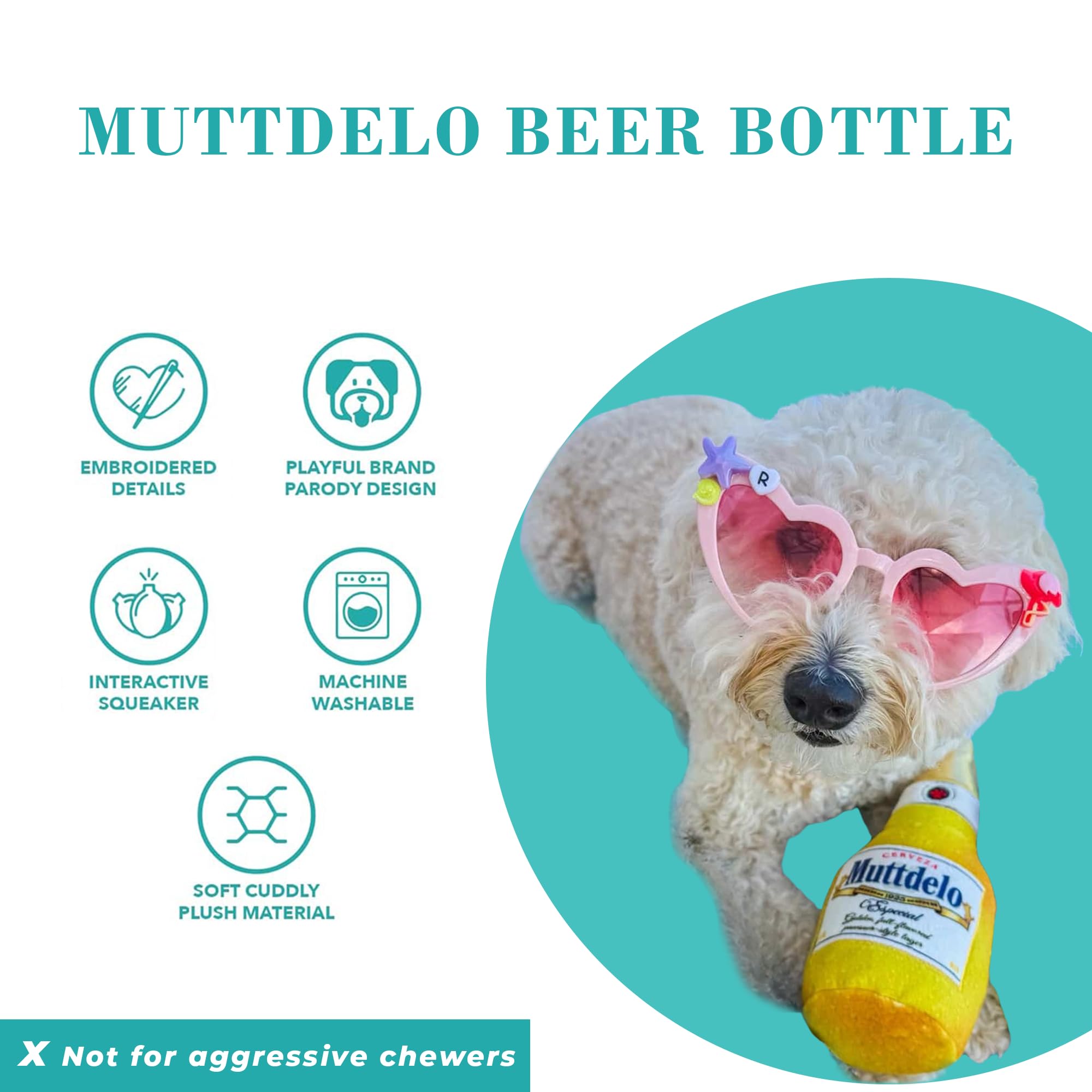 Muttdelo diseño divertido y moderno que destaca en el parque.