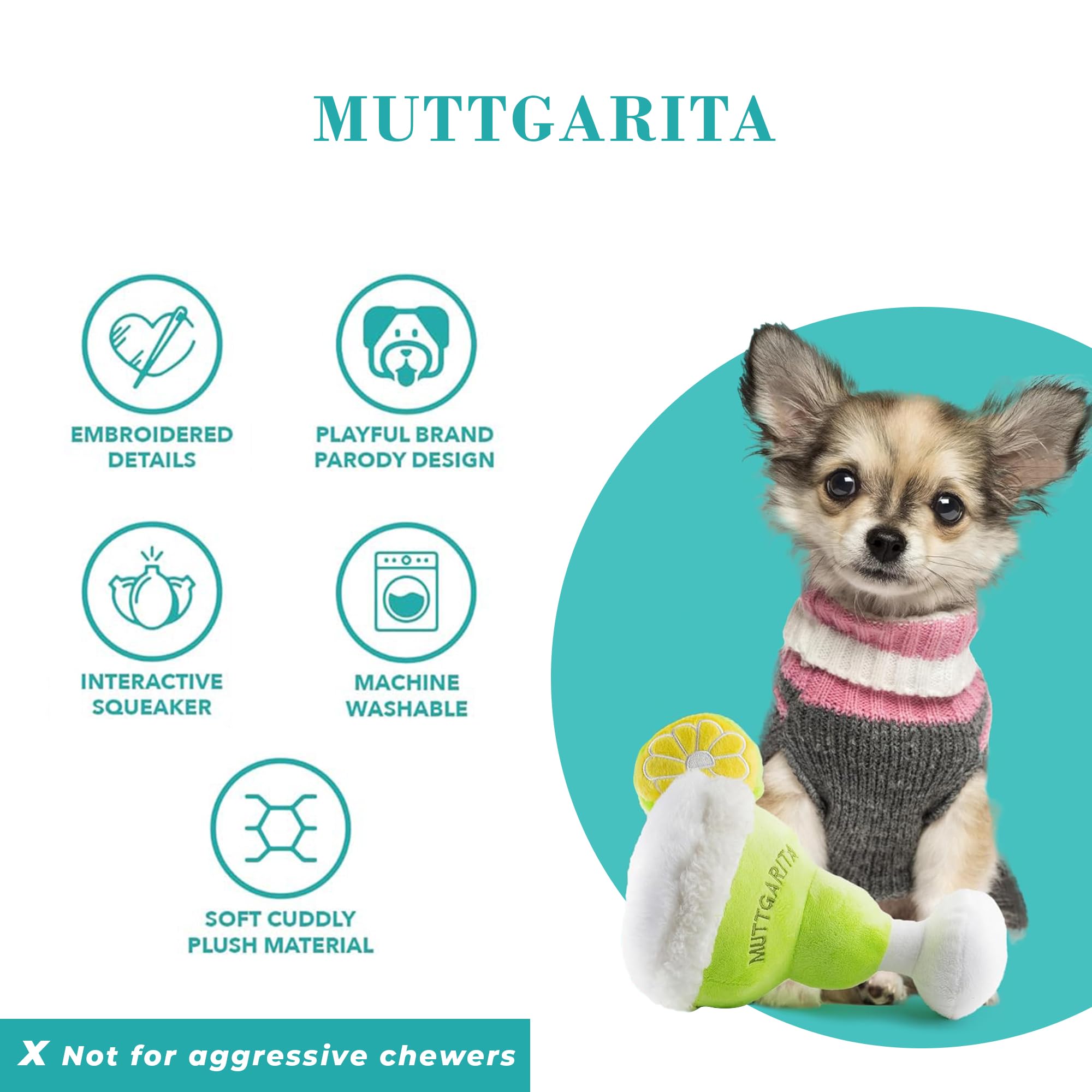 Haute Diggity Dog Muttgarita regalo ideal para cachorros y todas las razas.