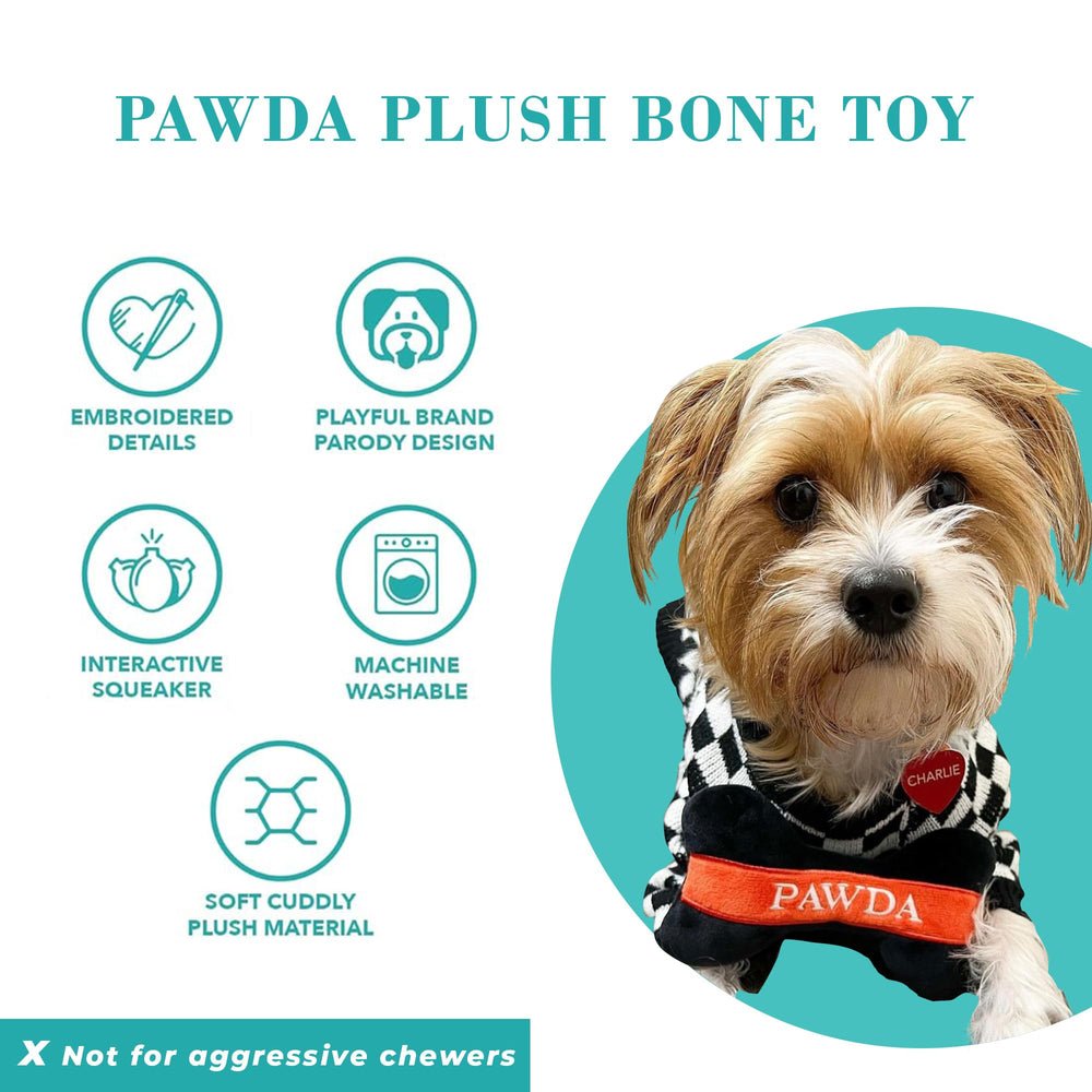 Pawda Bone lavable a máquina para limpieza rápida.