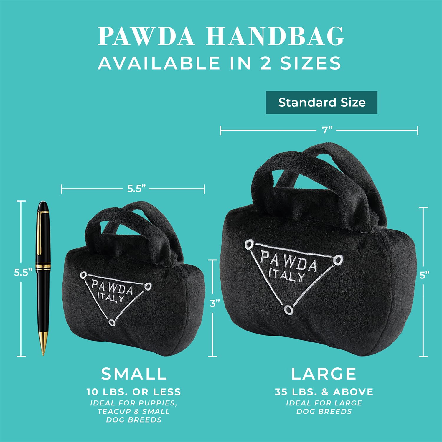 Pawda de Haute Diggity Dog, juguete interactivo con sonido para captar atención.