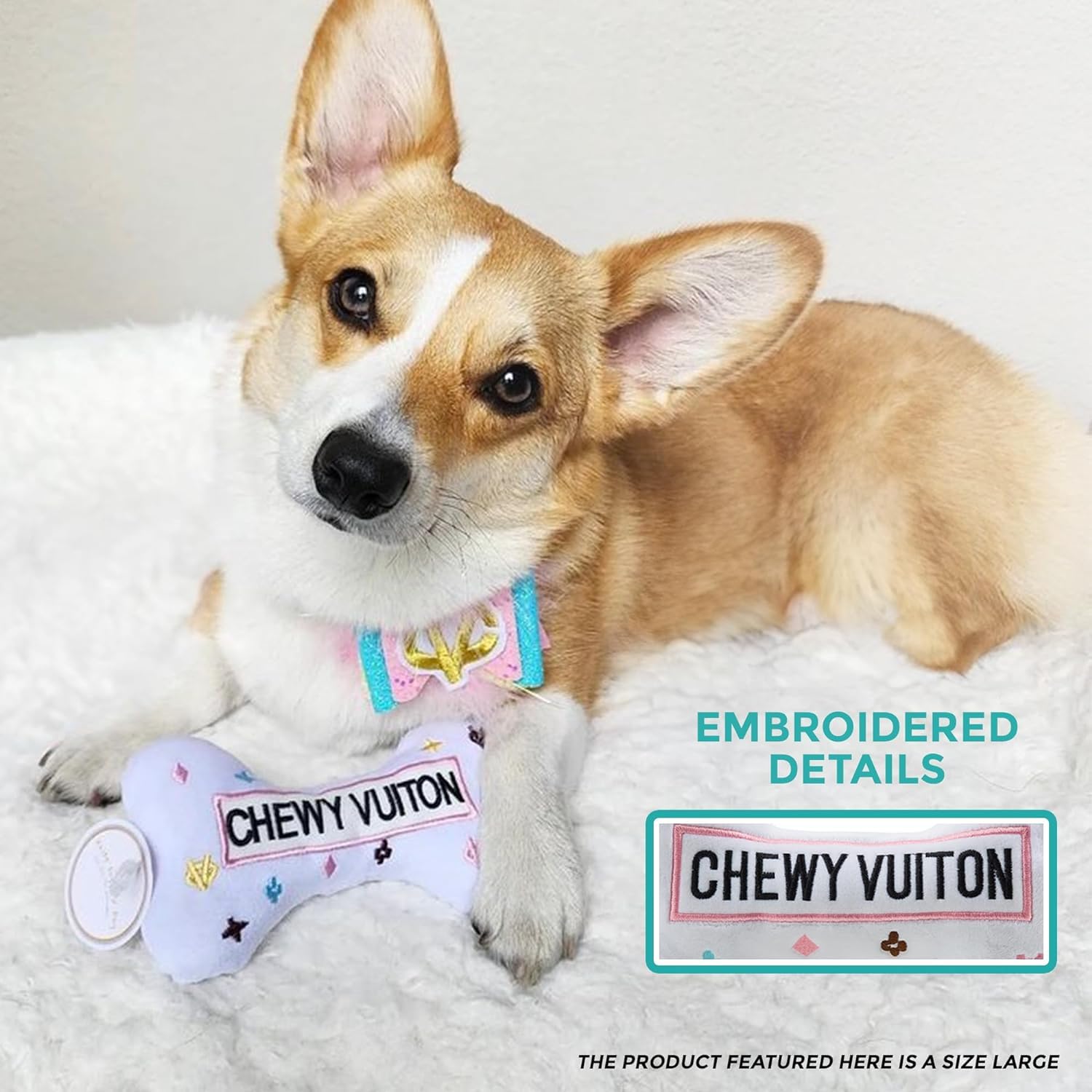 Haute Diggity Dog Peluche suave y resistente para horas de juego
