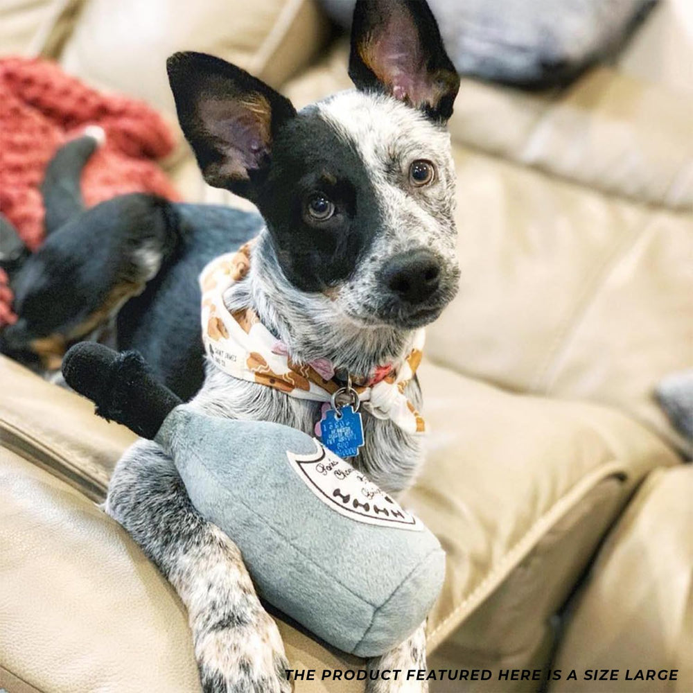 Haute Diggity Dog Perignonn lavado-maquina, fácil de limpiar tras las sesiones de juego.