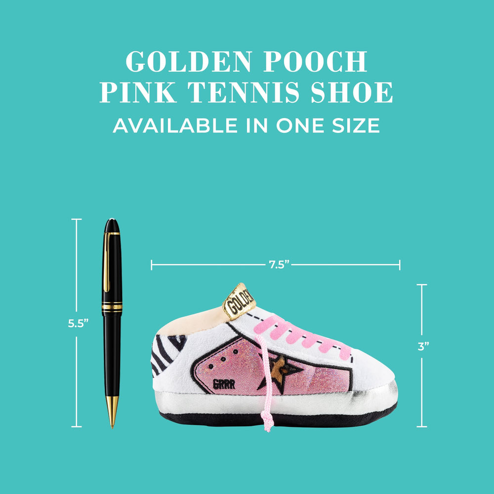 Haute Diggity Dog Pink Golden Pooch, perfecto para jugar al buscar y tirar