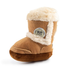 Haute Diggity Dog Pugg Boot, juguete peluche con sonajero para juego interactivo.