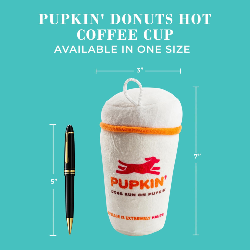 Haute Diggity Dog Pupkin Donuts: peluche suave y duradero para horas de juego