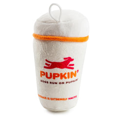 Haute Diggity Dog Pupkin Donuts: taza de café, juguete para perros para juego matutino