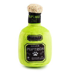Haute Diggity Dog Puptron Tequila, juguete-botella-lima: diversión duradera para paseos y juegos