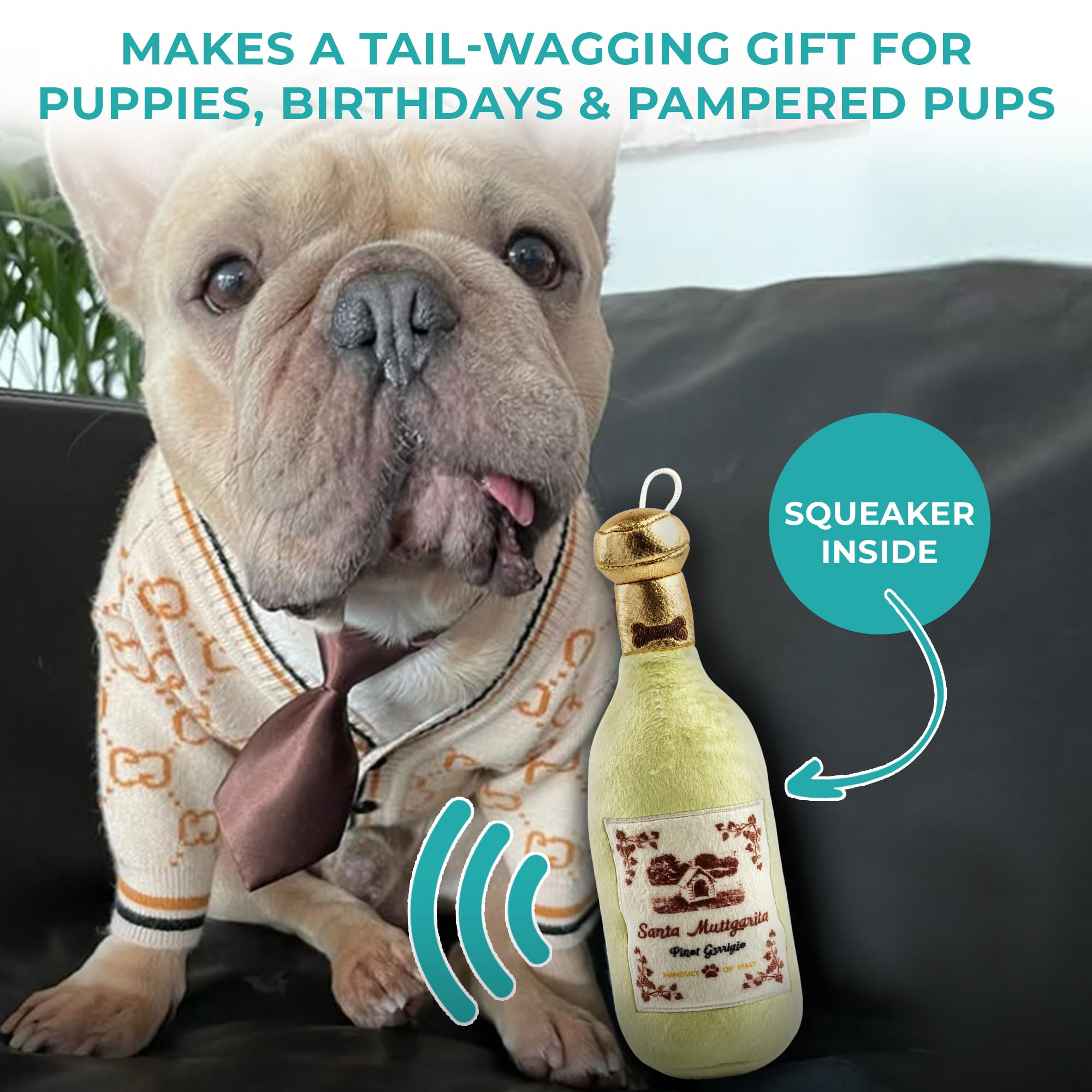 Haute Diggity Dog, juguete interactivo para perros de todos los tamaños.