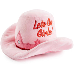 Haute Diggity Dog, sombrero vaquero rosa, juguete ideal para paseos con estilo