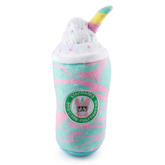 Diseño divertido y elegante del Dogicorn Frapawccino para la colección de juguetes