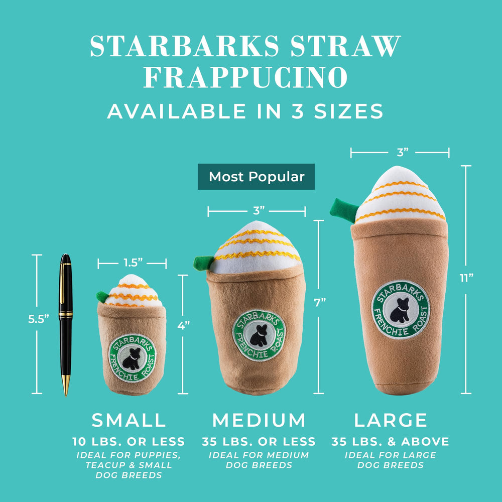 Starbarks Frappawcino detalle bordado: toque elegante para momentos de juego