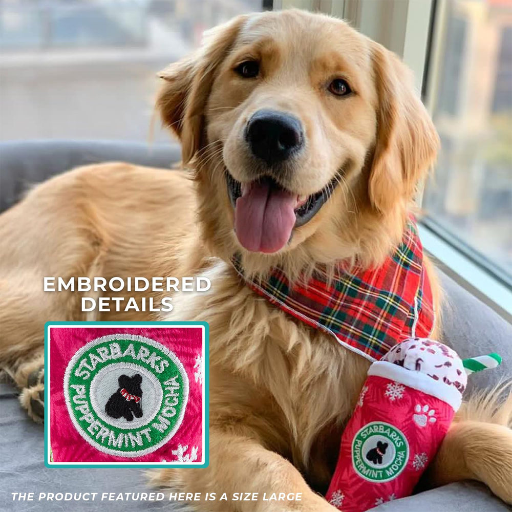 Starbarks Puppermint Mocha, diseño divertido y elegante para destacar.
