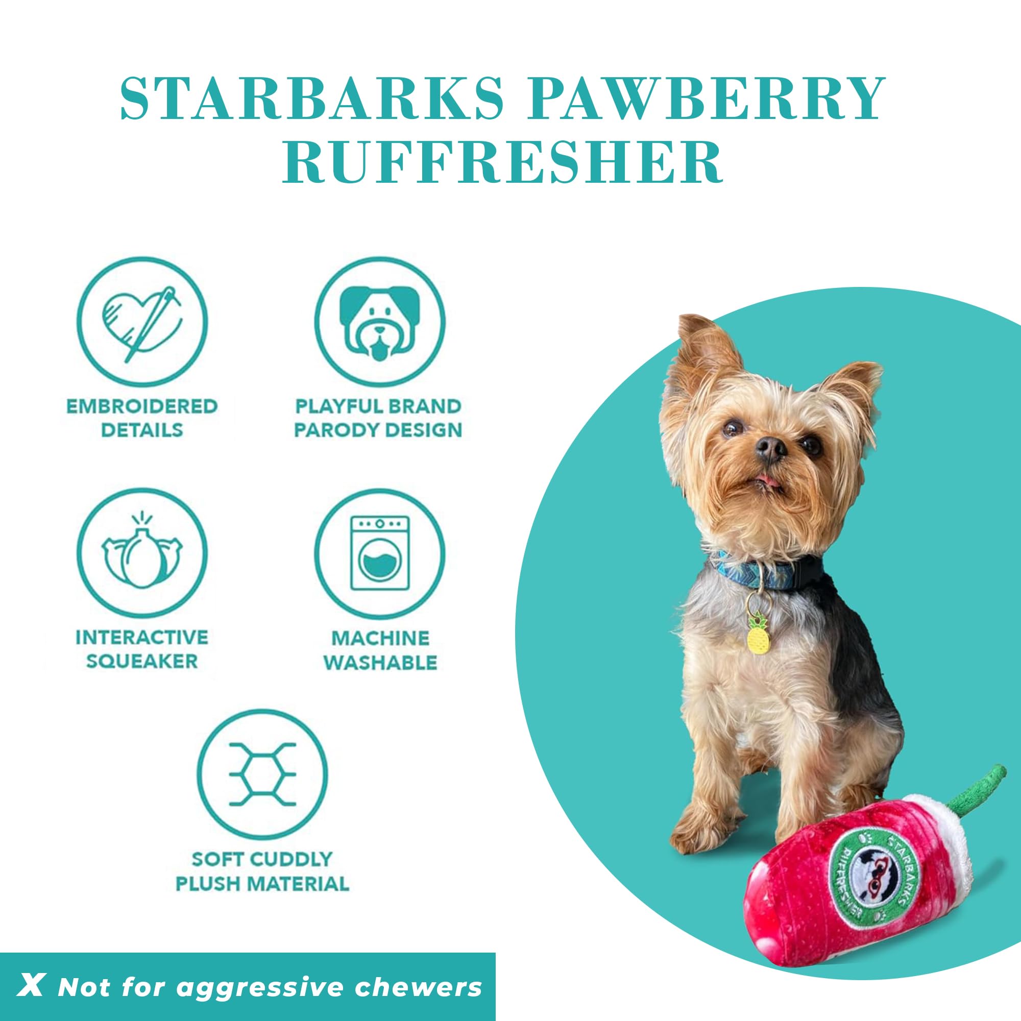 Starbarks Ruffresher diseño lúdico y colorido que destaca en el parque