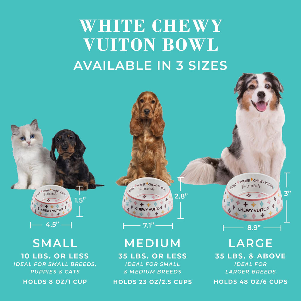 Tazón Haute Diggity Dog apto para lavavajillas en estante superior.