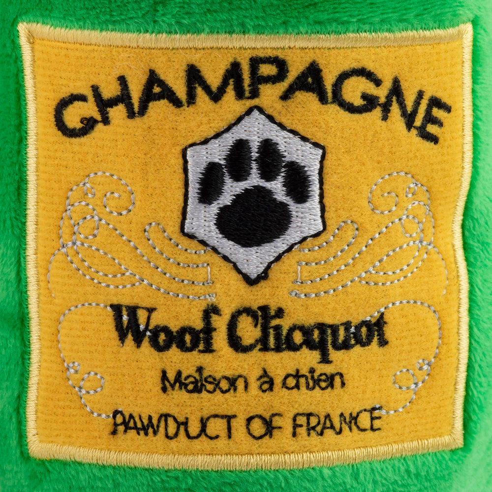 Tamaño mediano de Woof Clicquot Classic para juego cómodo.