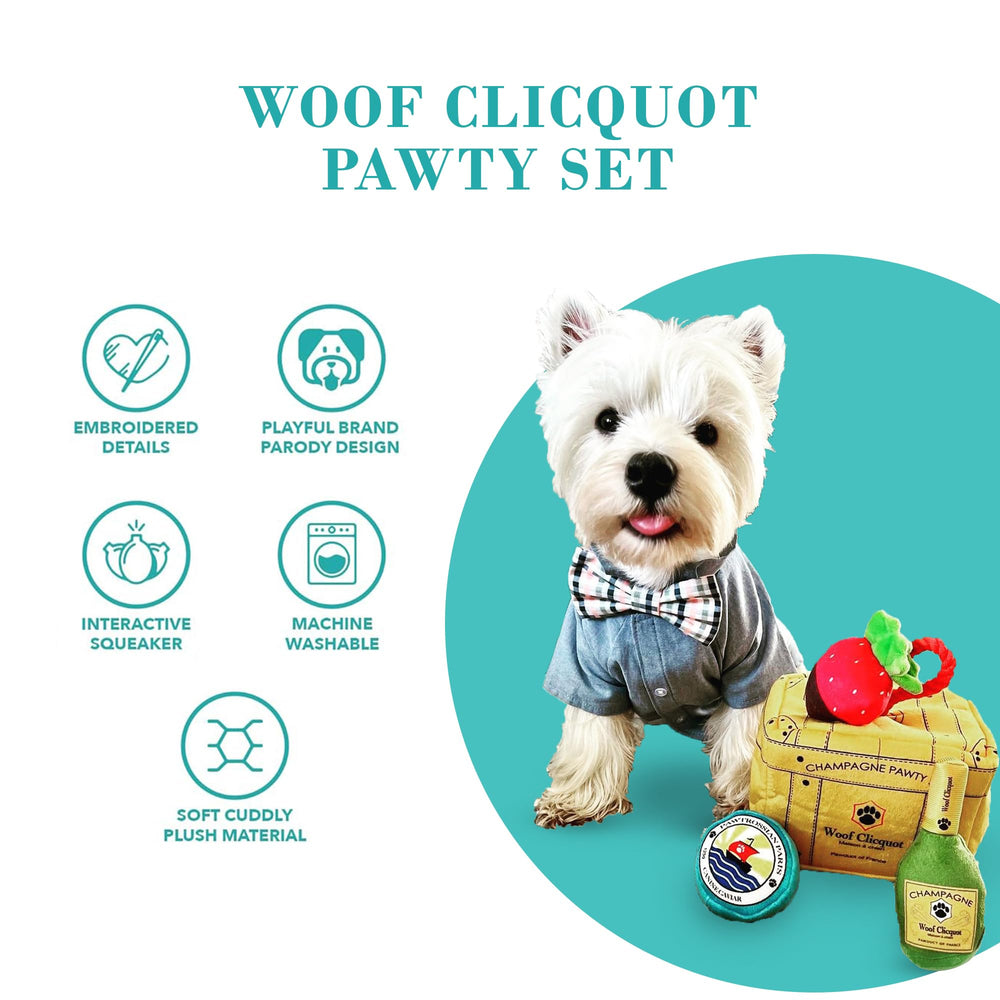 Squeaker suave de Haute Diggity Dog para mantener a tu perro atento