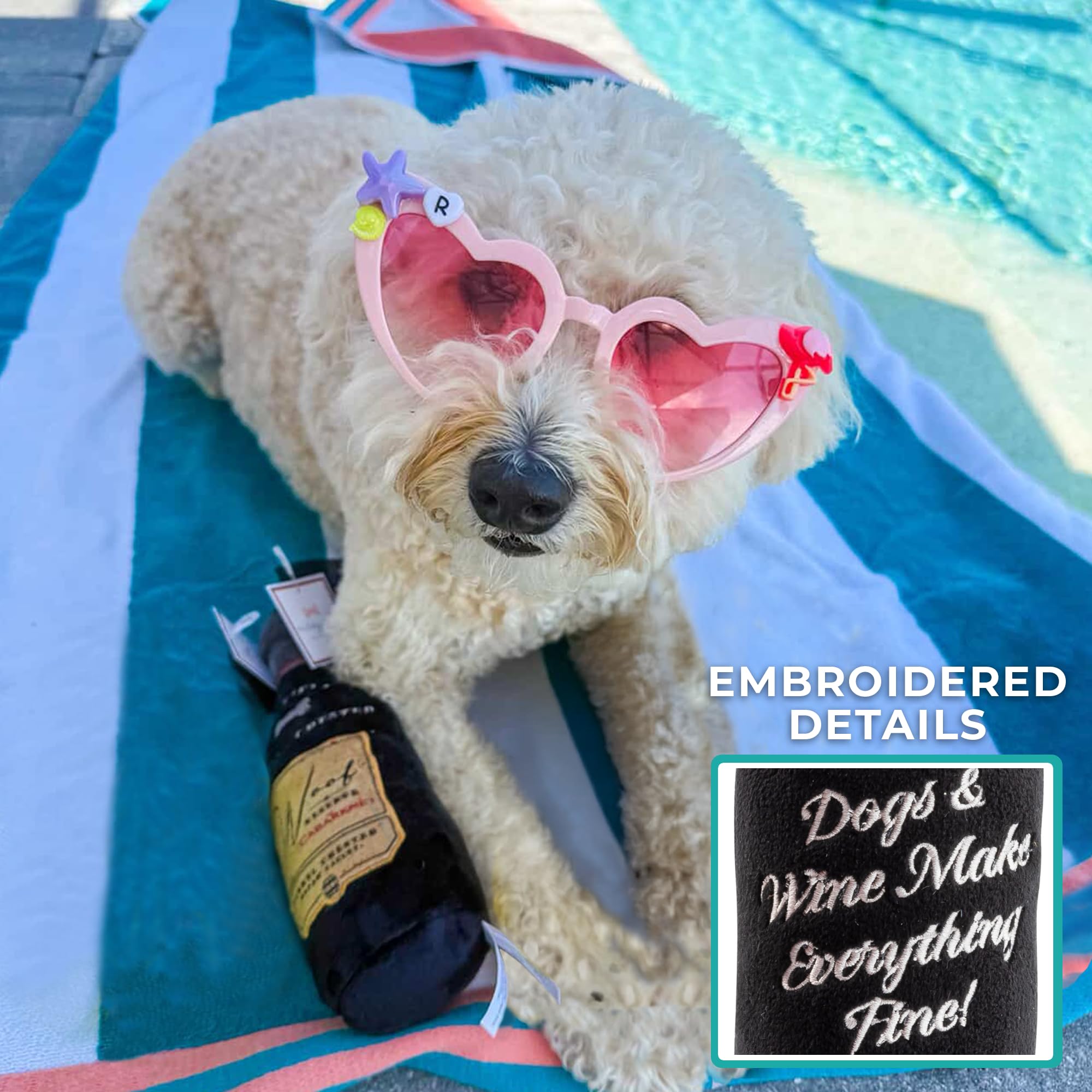 Haute Diggity Dog Woof Reserve Cabarknet: lavable a máquina para limpieza rápida.