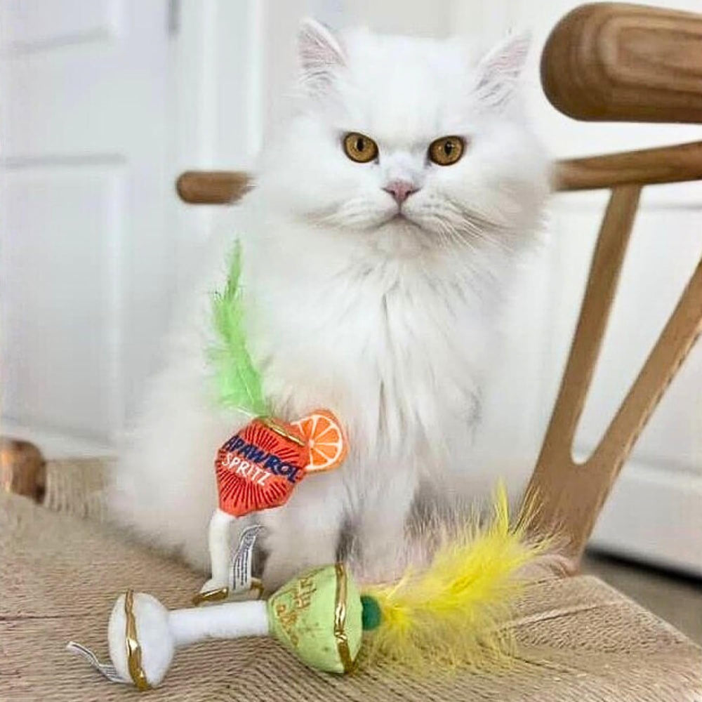 Haute Diggity Kitty Juguetes con sonido crujiente para entretenimiento