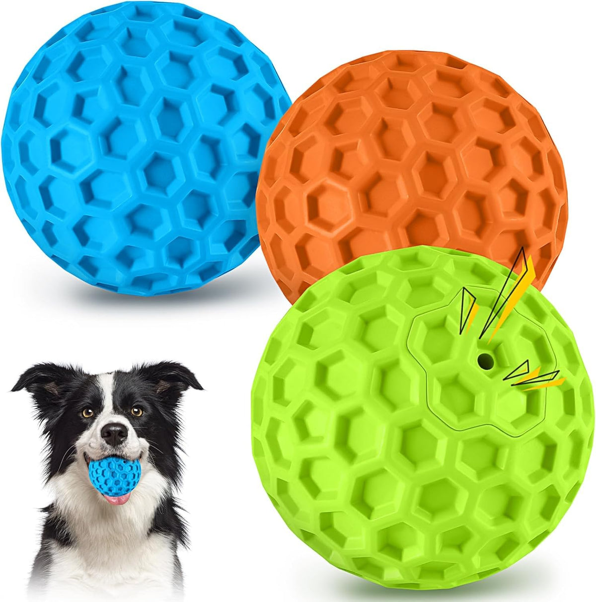 Havit: pelota indestructible con sonido para perros masticadores