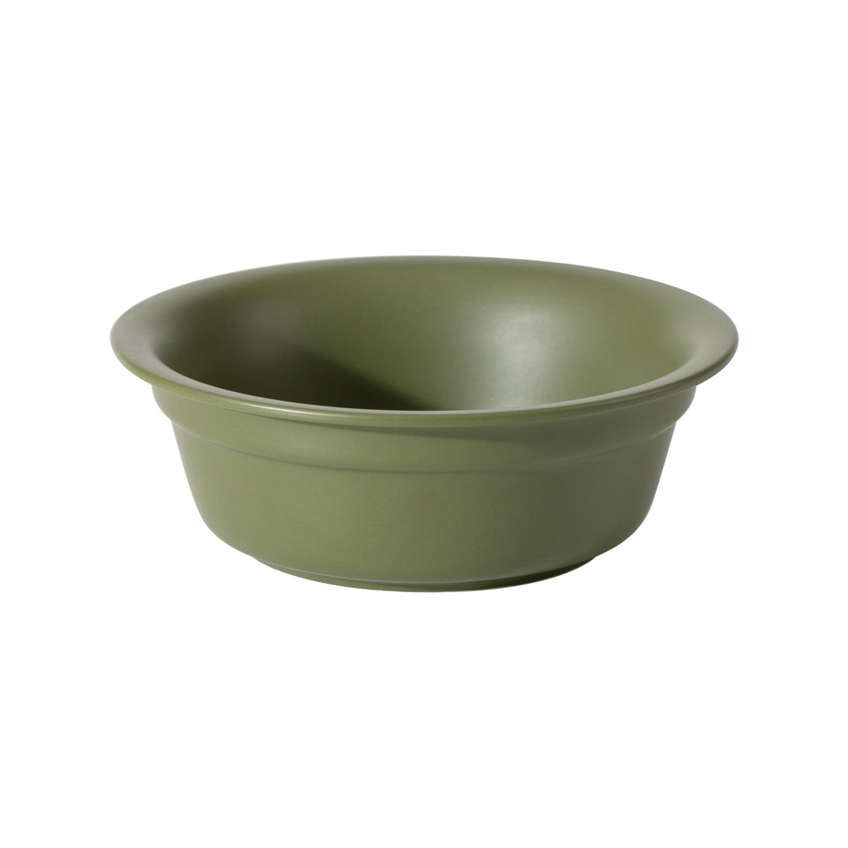 Tazón cerámico Havniva para perro grande, color verde, ideal para comida y agua.