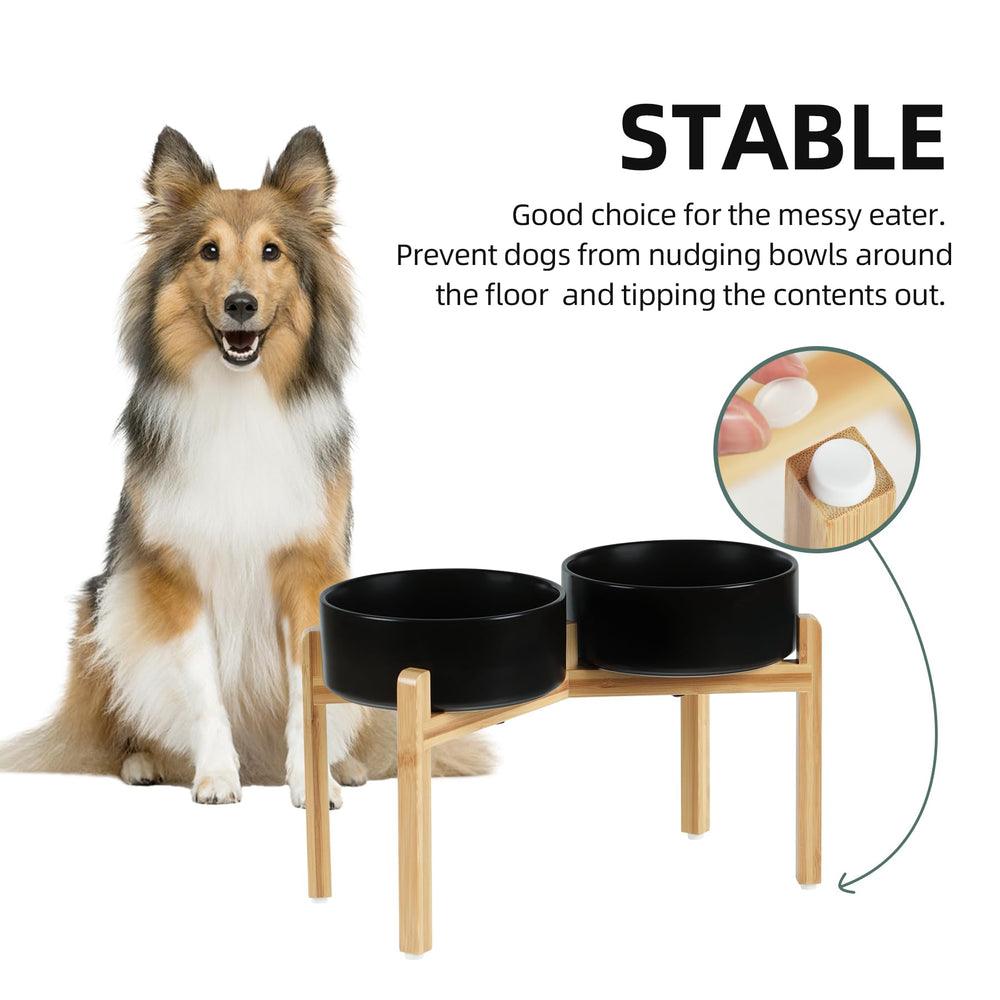 Diseño estable para razas grandes, ideal para perros de gran tamaño.