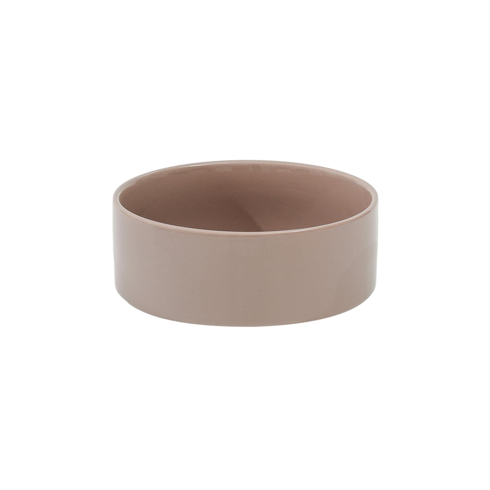 Tazón cerámico Havniva para perro mediano, ideal para comida y agua.
