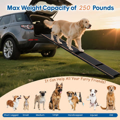 Rampa HBTower para perros grandes: paso ancho para subir con comodidad