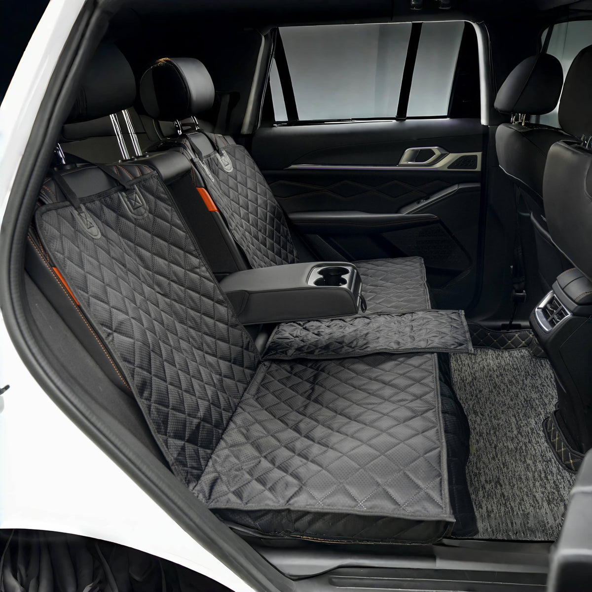 Funda HCCW para asiento trasero impermeable protege la tapicería del coche.