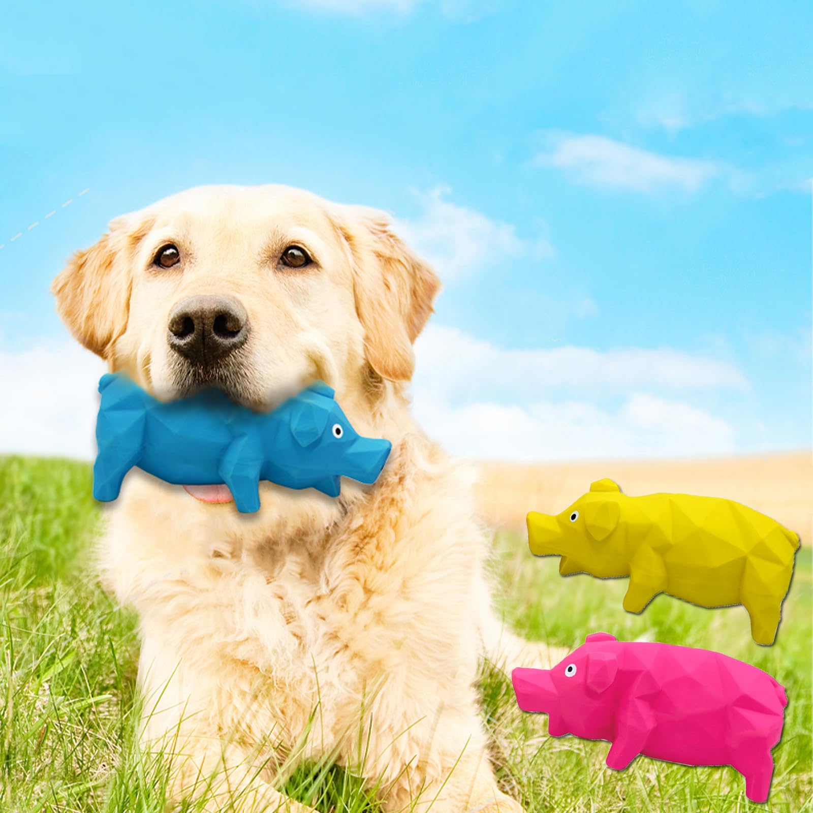 HCHYEY cerdito juguete para paseos y juego al aire libre