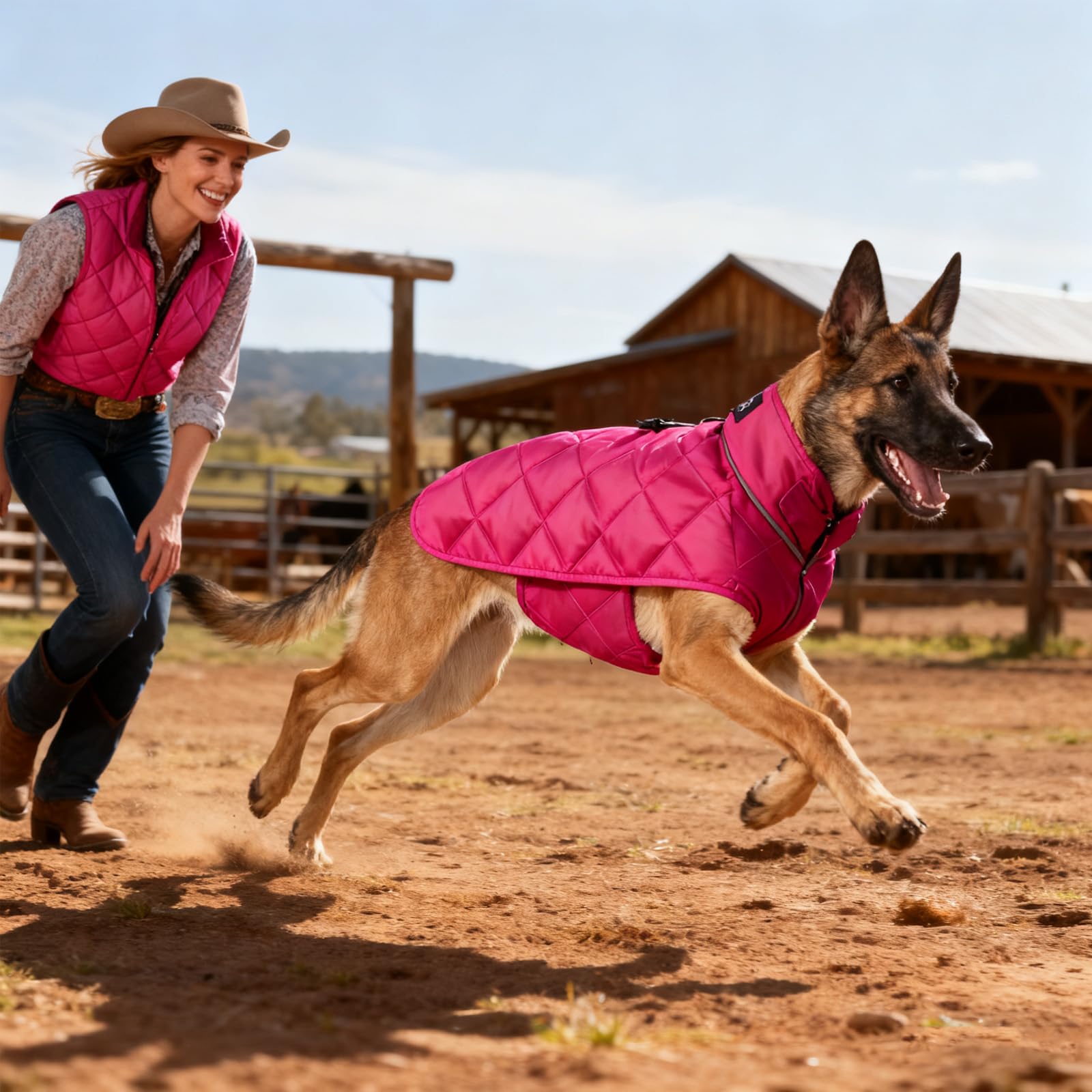 HCHYEY chaleco peso para perros, tejido duradero ideal para entrenamientos.