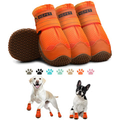 Hcpet Zapatillas transpirables para perro grande protegen patas durante caminatas