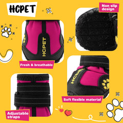 Calzado canino Hcpet con forro suave para patas delicadas