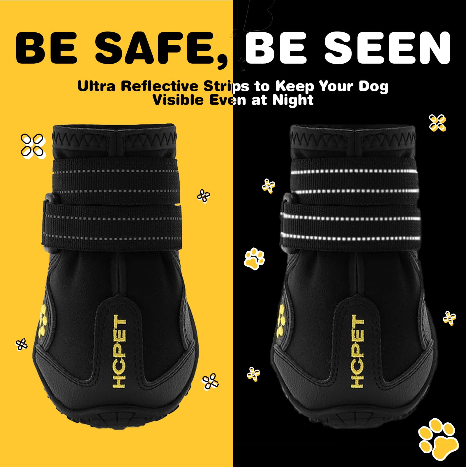 Hcpet detalle de cuero suave, comodidad para las patas