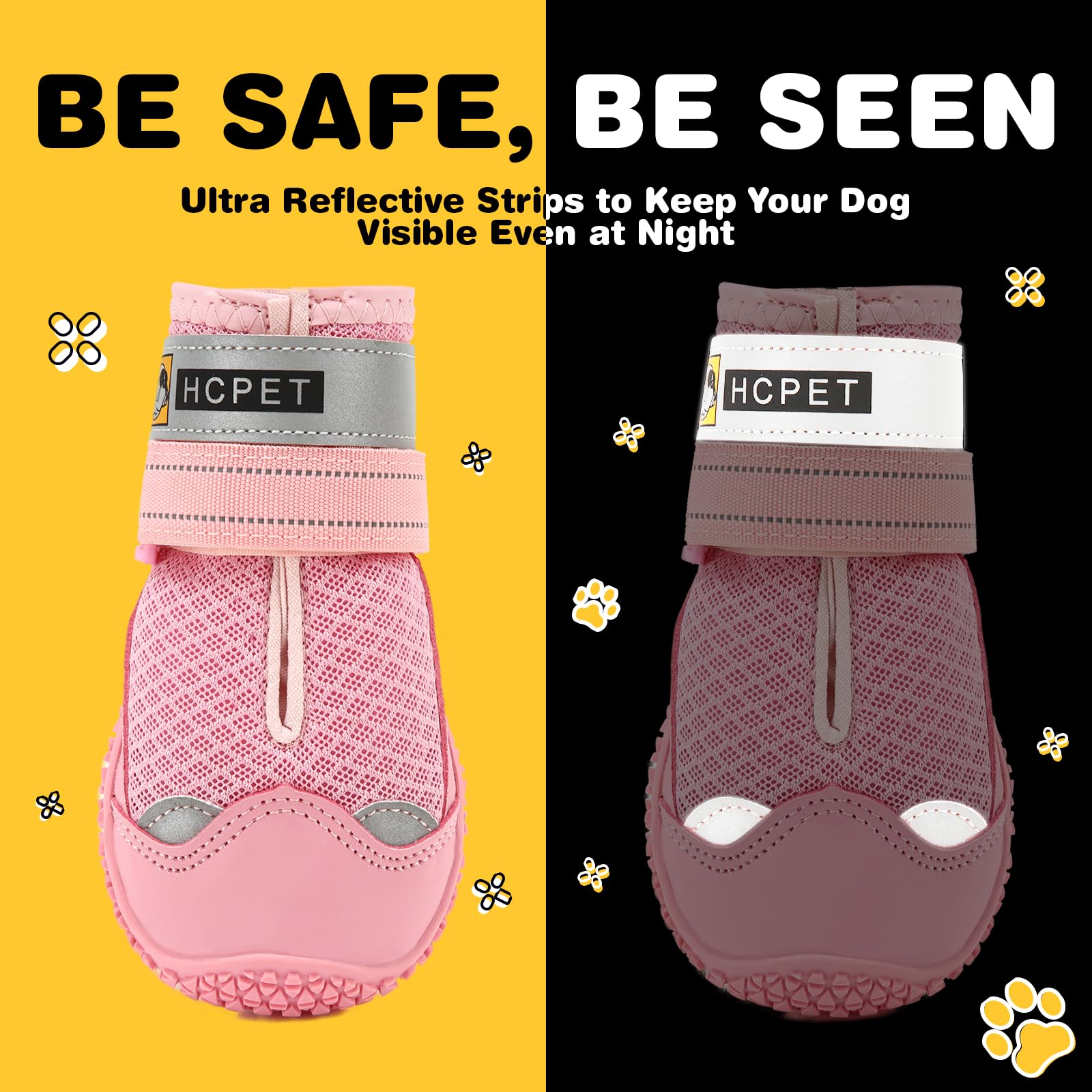 hcpet-zapatos-perro-uso-exterior-aventuras-invierno ideales para nieve y frío.