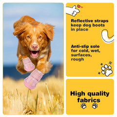 Zapatillas Hcpet con bordado de patas y durabilidad