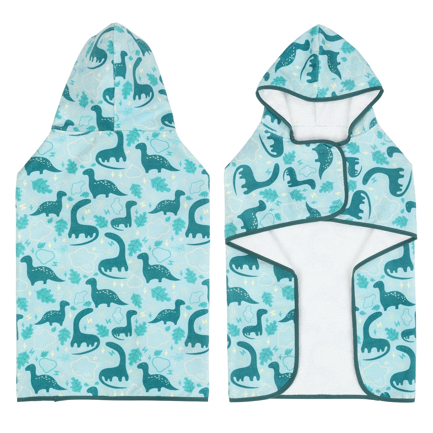 HDE diseño dinosaurio, toalla blanda que cuida de las patas mojadas.