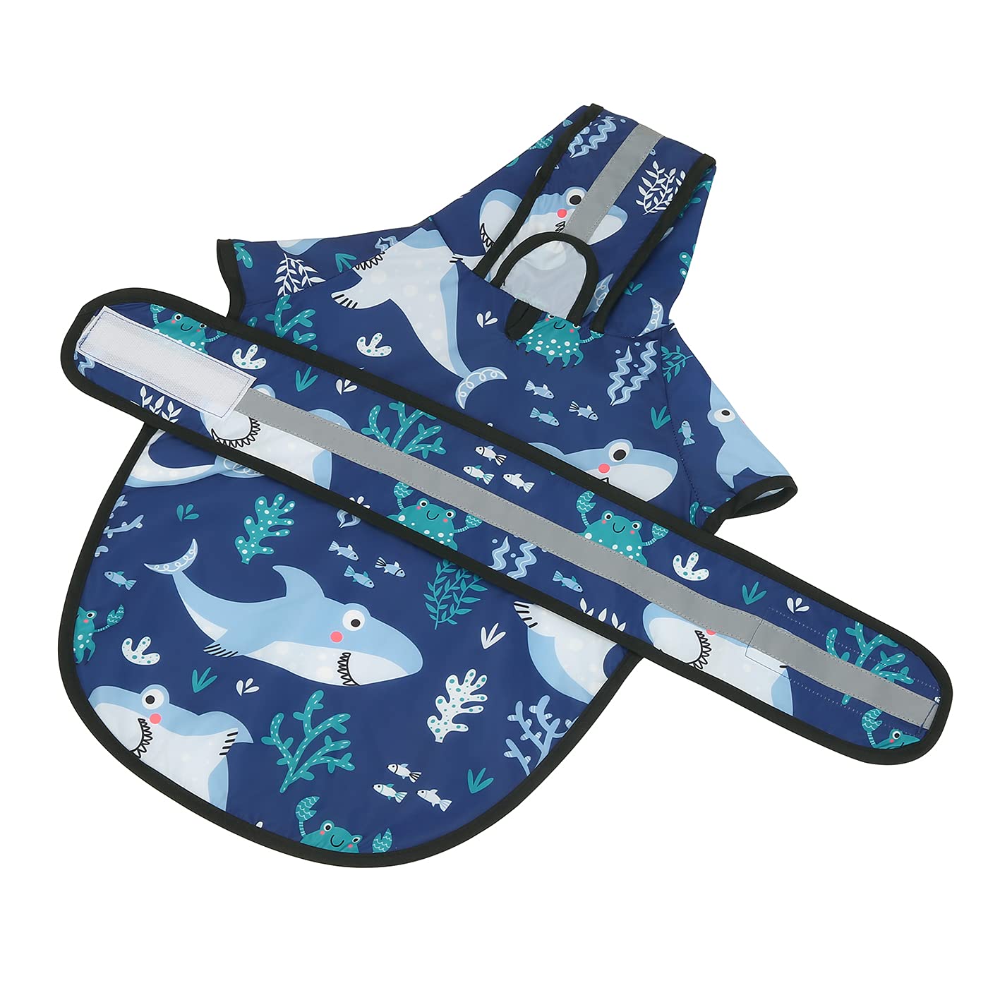 HDE diseño de tiburones, práctico para paseos en lluvia y sol.