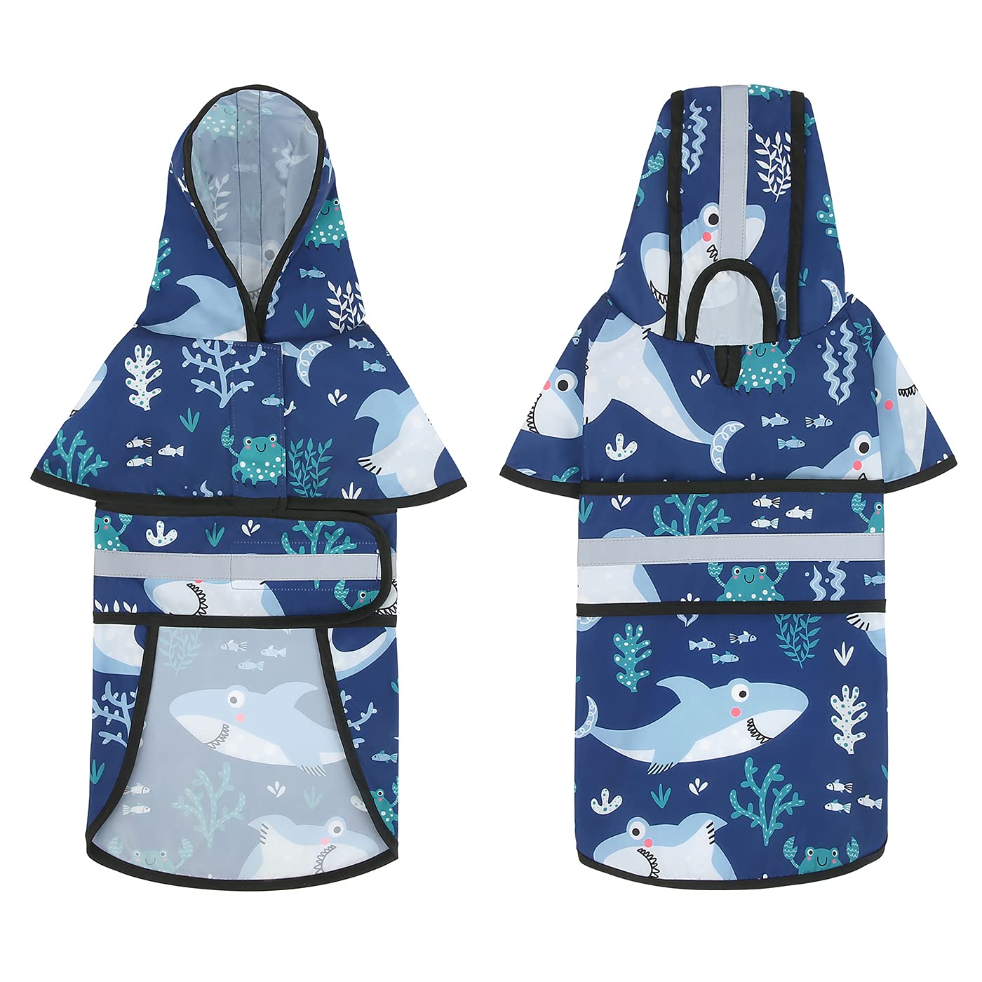 HDE chaqueta reflectante para perros, mayor visibilidad en salidas nocturnas.